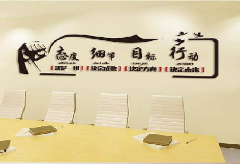 房县企业文化墙主要展示什么？