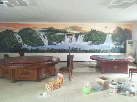 房县墙绘-写实风景