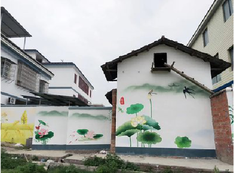 房县室外墙绘-从选材到保养。