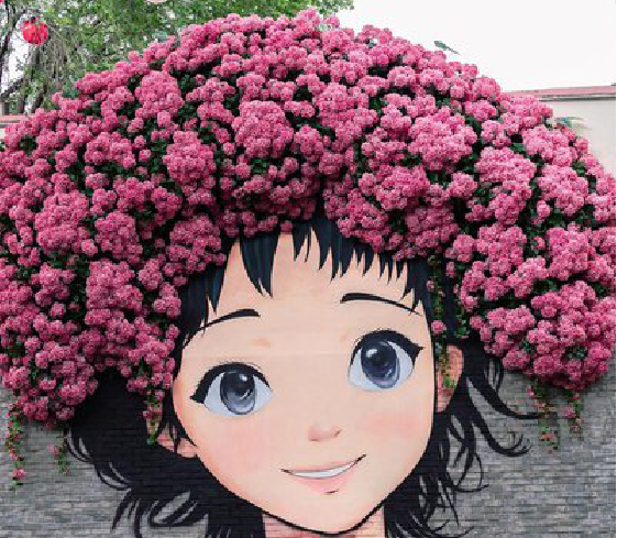 房县墙体彩绘-网红墙打卡