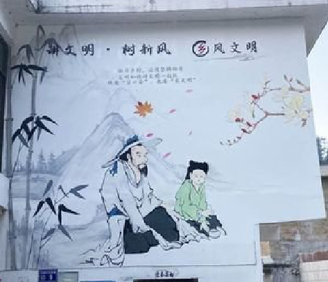 房县分享几个墙绘保养知识。